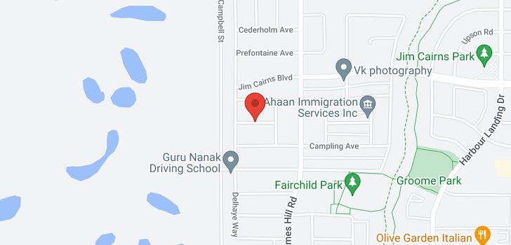 map of 5660 Vedette RD